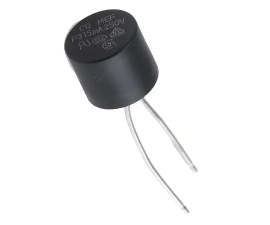 63-7952-77　RS PRO 315mA Radial Non-Resettable Wire Ended F***, 250V　767-5197