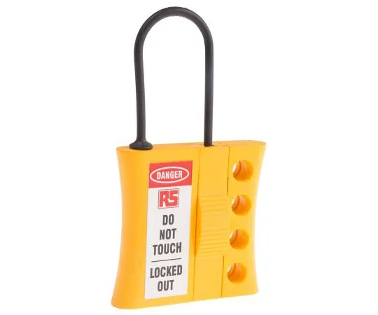 63-8045-74　4 Lock, 3mm Shackle Nylon Lockout Electrical Hasp　862-5174