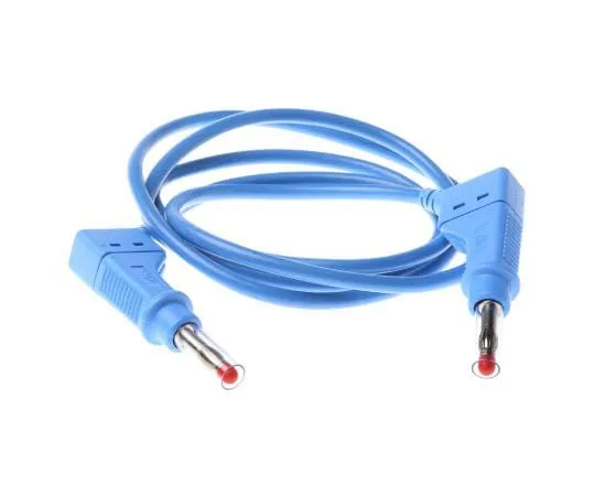 63-7977-90　Multi Contact Test lead, 32A, 600V, Blue, 1m Lead Length　66.9408-100-23