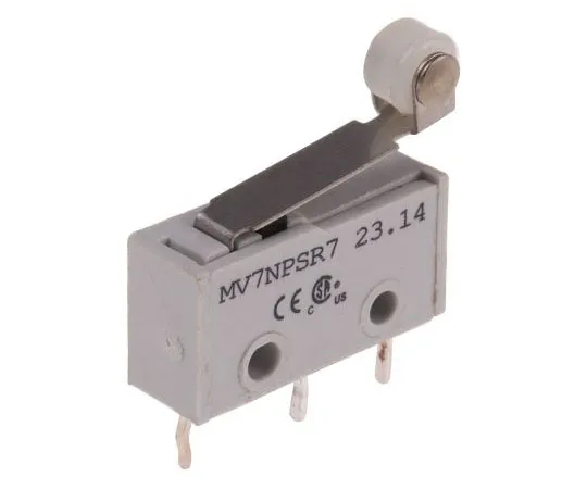63-8004-05　SP Roller Lever Subminiature Micro Switch, 2 A @ 250 V ac　804-6271