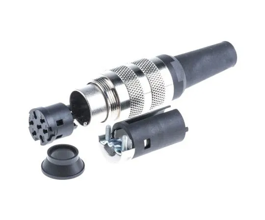 63-8009-13　Binder 581 Series M16 Cable Mount Connector, 7 contacts Plug　99-2025-702-07