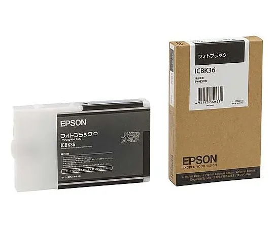 61-0511-99　［Discontinued］Epson Genuine Ink Cartridge Photo Black　ICBK36A