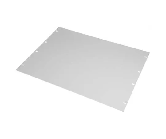 63-7759-66　19-inch Front Panel, 8U, Grey, Aluminium　30118307