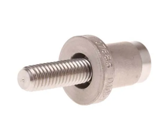63-7757-53　16mm Nickel Plated Stainless Steel Earth Bonding, 0 → 4 mm Thickness　80977-01