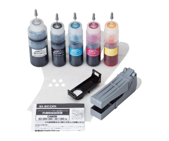 62-2050-09　［Discontinued］Canon 325 + 326/320 + 321 Refill Ink Set 5 Colors x 5 Times　THC-326321SET