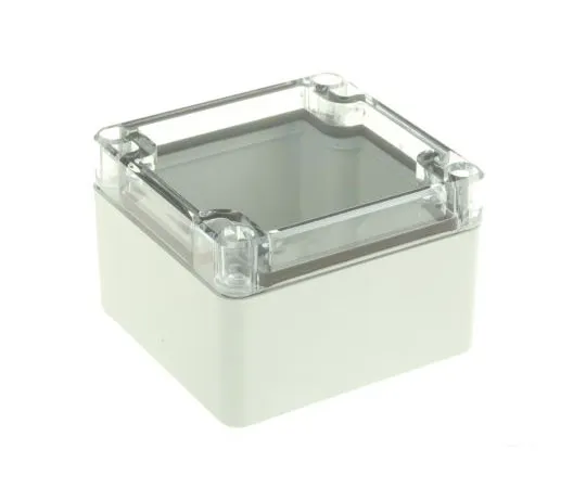 63-7996-89　Fibox Polycarbonate Enclosure, IP66, IP67, 82 x 80 x 55mm　PCT 080806 ENCLOSURE
