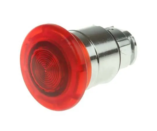 63-7796-52　Schneider Electric Harmony XB4 Series, Red Push Button Head, Mechanical Latching, 22mm Cutout　ZB4BW643