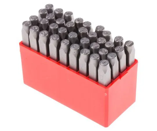 63-8052-39　RS PRO 36 Piece Engraving Letter Punch Set　875-4774