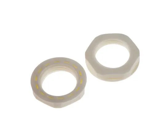 63-8029-26　RS PRO White Nylon 66 Cable Gland Locknut, M20 Thread, IP68　822-9814