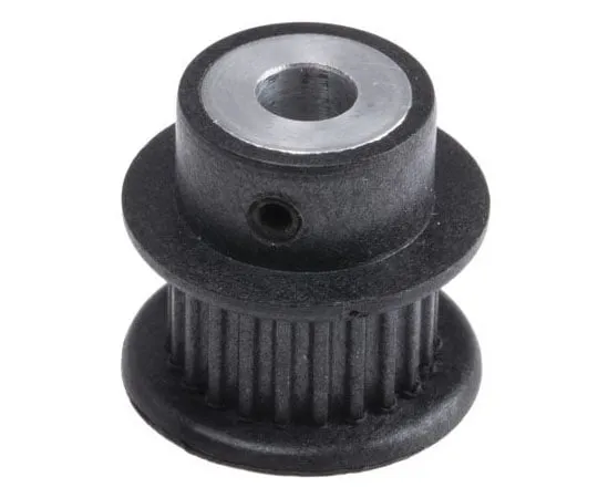 63-7967-79　Aluminium, Glass Filled PC Timing Belt Pulley, 6mm Belt Width x 2.032mm Pitch, 22 Tooth, Maximum Bore Dia. 5mm　778-4727