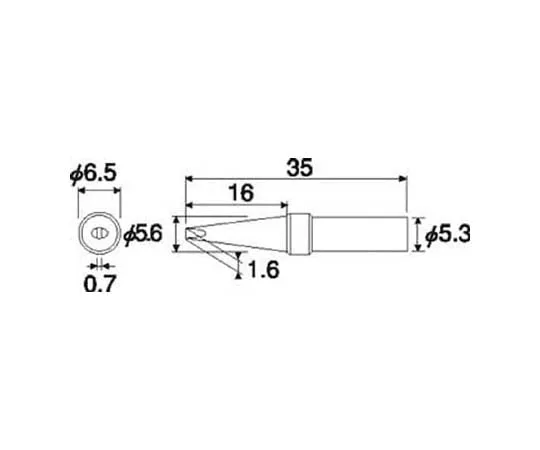 62-3409-18　［Discontinued］Bit D Type For HS-36　HS294