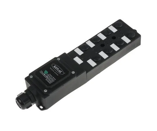 63-8053-38　RS PRO M12 Sensor Box, 8 Port　877-1185