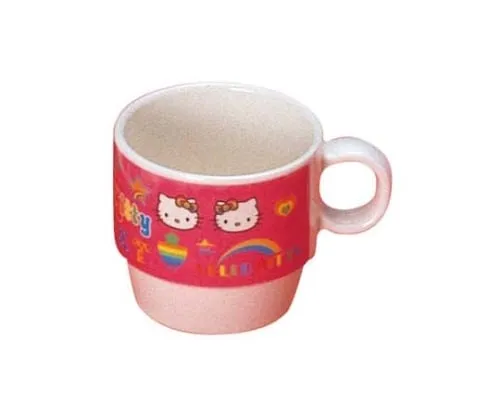 61-6839-12　［Discontinued］Melamine Children's Tableware Hello Kitty Mug MN-20R　2862500