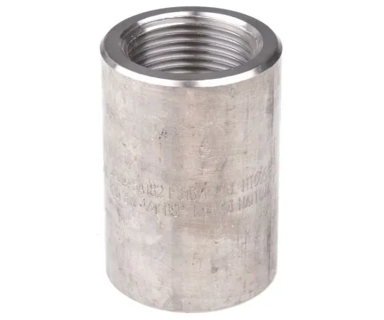 63-8031-44　RS PRO Stainless Steel Circular Straight Coupler 3/4in Rc(T) Female x 3/4in Rc(T) Female 2.01in　826-7002