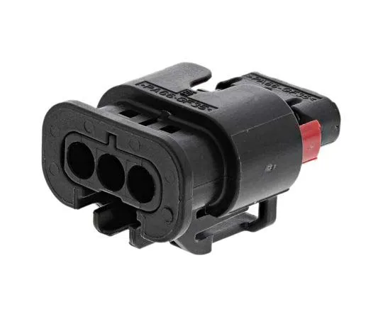 63-7752-62　TE Connectivity MCON 1.2 Series, 1 Row 3 Way Cable Mount Socket Housing　1488991-1