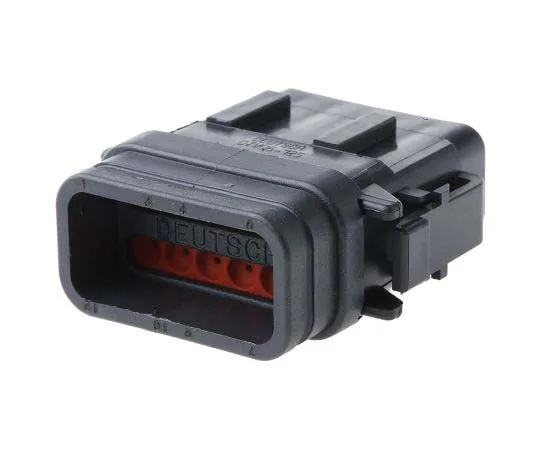 63-7762-34　Deutsch DTM Series, 2 Row 12 Way Plug Connector, with Crimp Termination Method　DTM0612SB-E007