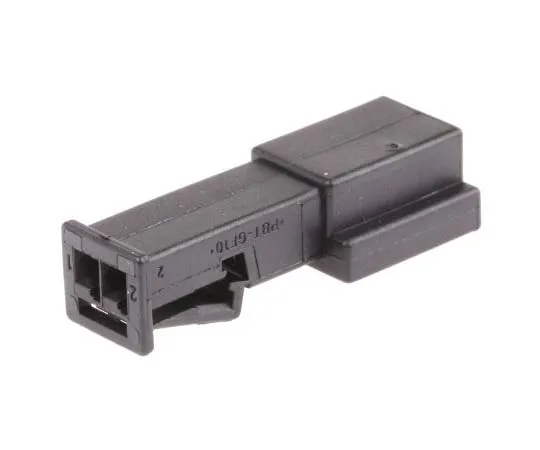 63-7752-78　TE Connectivity Micro Quadlock System Series, 1 Row 2 Way Cable Mount Plug Housing　1-968699-1
