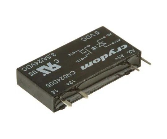 63-7758-36　Sensata / Crydom 3.5 A Solid State Relay, Zero Cross, PCB Mount, 24 V dc Maximum Load　CN024D05