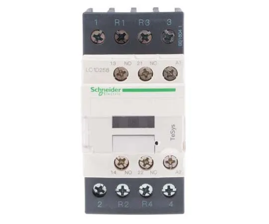 63-7791-57　Schneider Electric 4 Pole Contactor, 40 A, 230 V ac Coil, TeSys D, 2NO/2NC　LC1D258U7