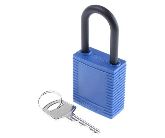 63-8013-98　Brady 38mm Nylon Key Padlock　813593