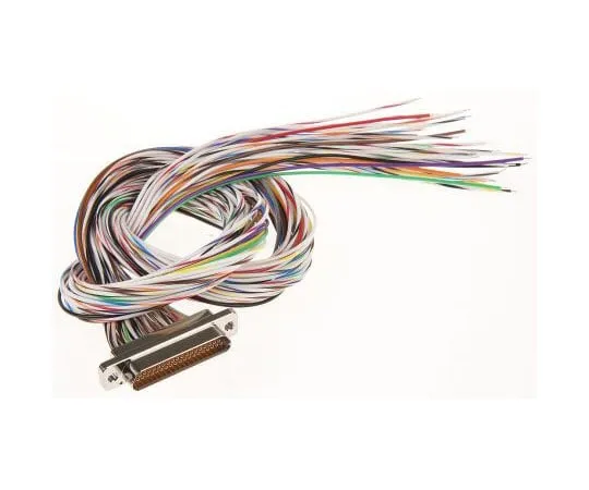 63-7958-28　ITT Cannon MDM Series 1.27mm Pitch 37 Way Straight Micro-D Connector, Socket, Aluminium Alloy Shell, 457.2mm Lead　MDM-37SH003B-A174