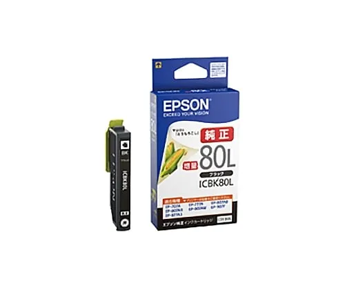 61-0513-93　［Discontinued］Epson Genuine Ink Cartridge　ICBK80L