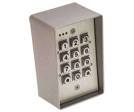63-7964-68　RS PRO Die Cast Aluminium Keypad Lock With  With Audible Tone & LED Indicator　774-8162