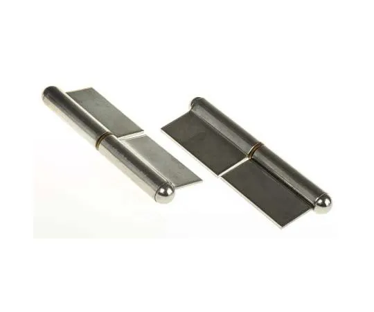 63-7765-36　RS PRO Stainless Steel Hinge with a Fixed Pin, 81.5mm x 48mm x 2mm　726-4135