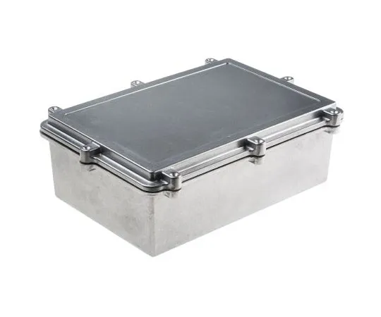 63-7953-52　RS PRO Aluminium Enclosure, IP67, Shielded, 262 x 182 x 90mm　768-3801
