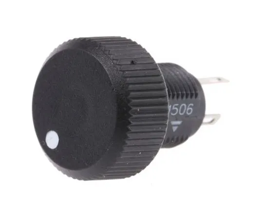 63-7987-20　Vishay 1 Gang Rotary Cermet Potentiometer with a 16 mm Dia. Shaft, 470Ω, ±20%, 1W, Linear P16NP471MAB15　P16NP471MAB15