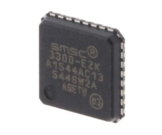 63-7961-26　Microchip USB3300-EZK, USB Transceiver, USB 2.0, 3.3 V, 32-Pin QFN　USB3300-EZK