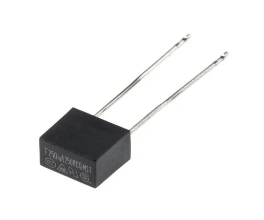 63-7952-70　RS PRO 250mA Radial T Non-Resettable Wire Ended F***, 250V　767-5027