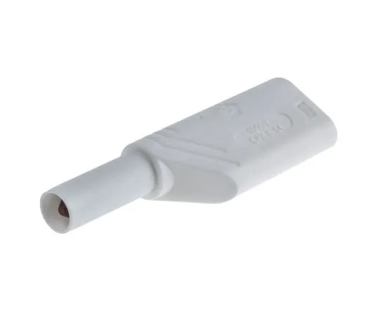 63-7979-75　White Male Banana Plug Screw 1000V ac/dc　934099107