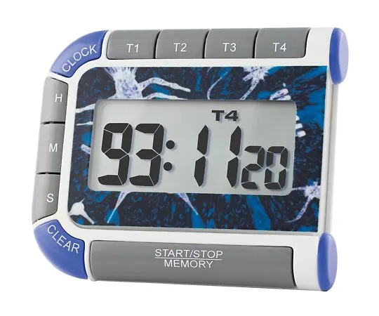 3-333-01　［Discontinued］4-Channel Timer (Multicolor Frame)　5012AS