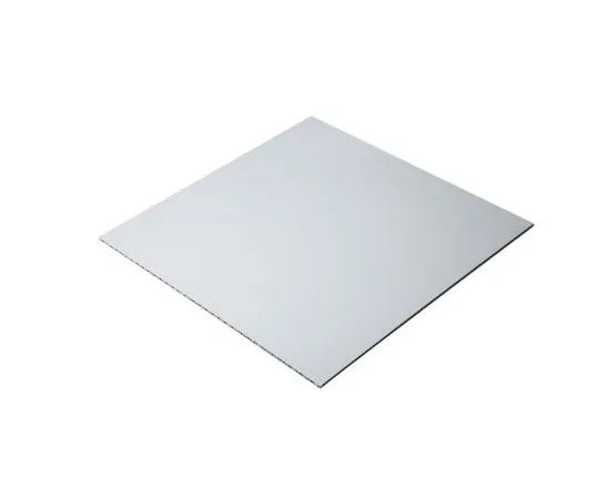 63-7967-64　White Aluminium Sheet, 600mm Long, 600mm x 6mm　778-1661