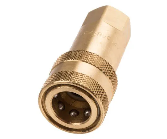 63-7953-83　RS PRO Brass Female Hydraulic Quick Connect Coupling 1/4 in　768-5813