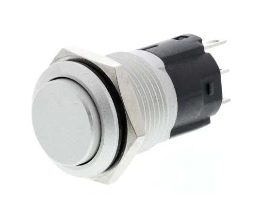 63-8014-11　EAO Single Pole Double Throw (SPDT) Momentary Push Button Switch, IP65, IP67, 16 (Dia.)mm, Panel Mount, 250V ac　82-4561.1000