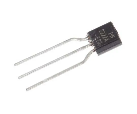 63-7781-42　ON Semi PN2222ATA NPN Transistor, 1 A, 40 V, 3-Pin TO-92　PN2222ATA
