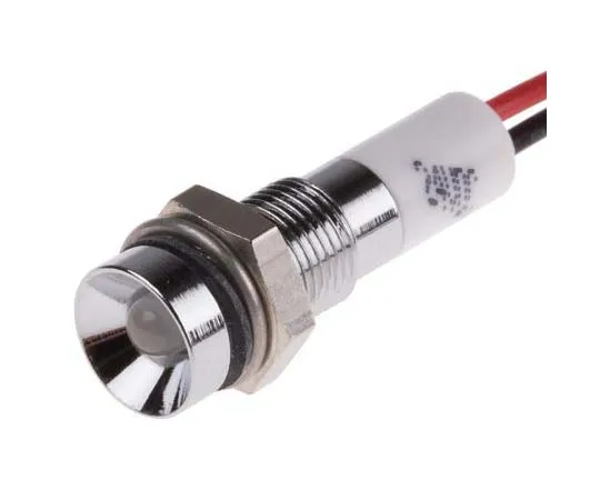 63-7760-55　RS PRO Green, Red Indicator, 24 V dc, 6mm Mounting Hole Size, Lead Wires Termination, IP67　722-7776
