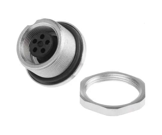 63-7775-33　Binder 712 Series M9 Panel Mount Connector, 5 contacts Socket　09-0416-80-05