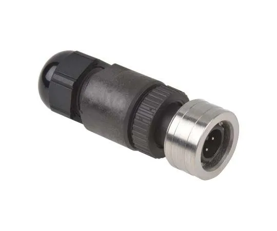 63-7801-90　Brad 120085 Series M12 Cable Mount Connector, 4 contacts Plug　1200850005