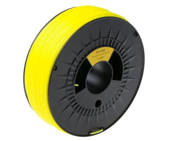 63-8036-16　RS PRO 2.85mm Fluorescent Yellow ABS 3D Printer Filament, 1kg　832-0399