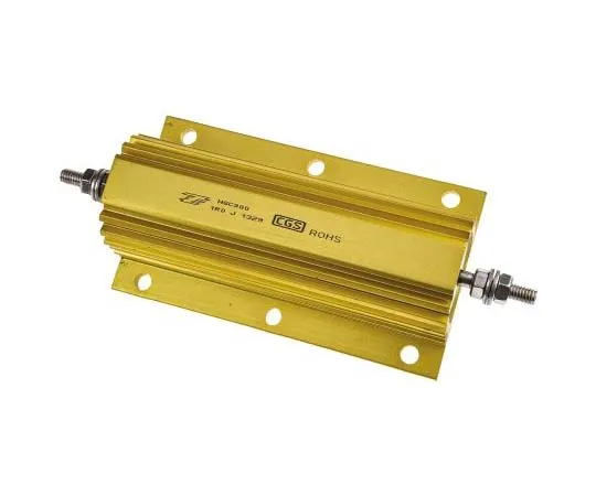 63-7758-85　TE Connectivity HSC300 Series Aluminium Ho***d Solder Lug Wire Wound Panel Mount Resistor, 1Ω ±5% 300W　HSC3001R0J