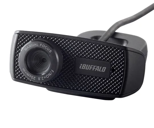 62-4121-28　［Discontinued］1.2 million pixel webcam with built-in microphone HD720p black　BSWHD06MBK