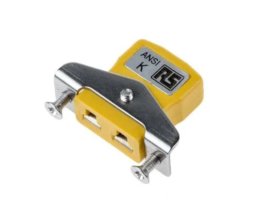 63-7954-68　RS PRO ANSI Miniature Quick Wire Panel Socket for *** with Type K Thermocouple Type K, Miniature　769-1246