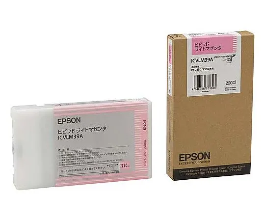 61-0514-40　［Discontinued］Epson Genuine Ink Cartridge Vivid Light Magenta　ICVLM39A