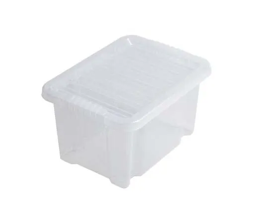 63-7811-13　RS PRO Transparent PP Storage Bin Portable, 245mm x 325mm　760-4198