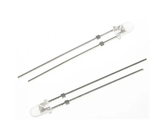 63-8020-76　3.6 V Blue LED 3mm Through Hole, Wurth Elektronik WL-TMRW 151033BS03000　151033BS03000