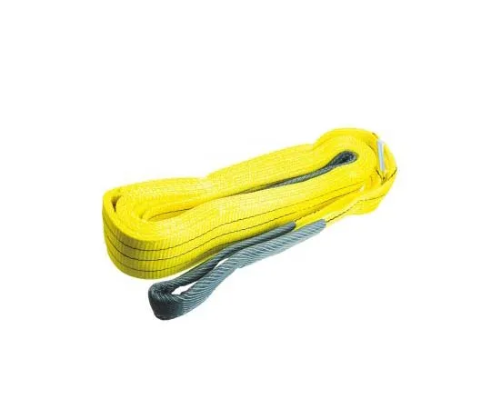 63-7767-84　RS 4m Yellow Lifting Sling Webbing, 3t　729-3082
