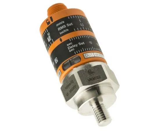 63-7782-96　ifm electronic Vibration Sensor 500 mA -25°C → +80°C, Dimensions 27 (Dia.) x 73.1 mm　VKV022
